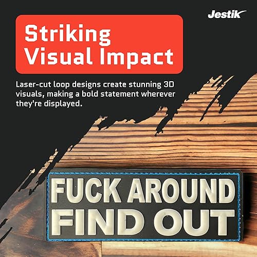 Miniatura 248 de Don't Be A Salty Creative Humor - Parche táctico militar para moral, divertidos parches tácticos, cierre de gancho y bucle de goma de PVC, parches