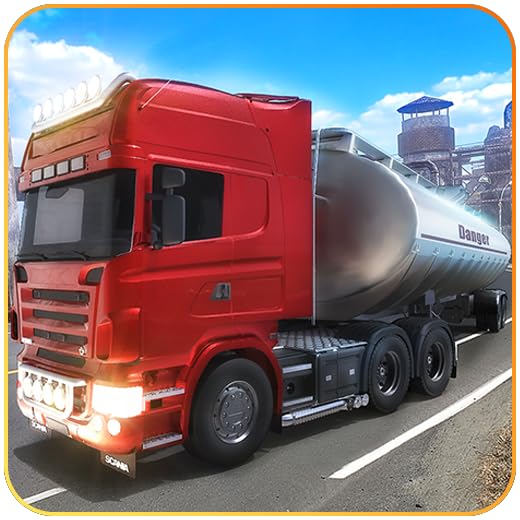 Camión de carga de hidrocarburos simulador de conducción Transport Tycoon: Buque de petróleo juego Transportador aventura Simulación 2018
