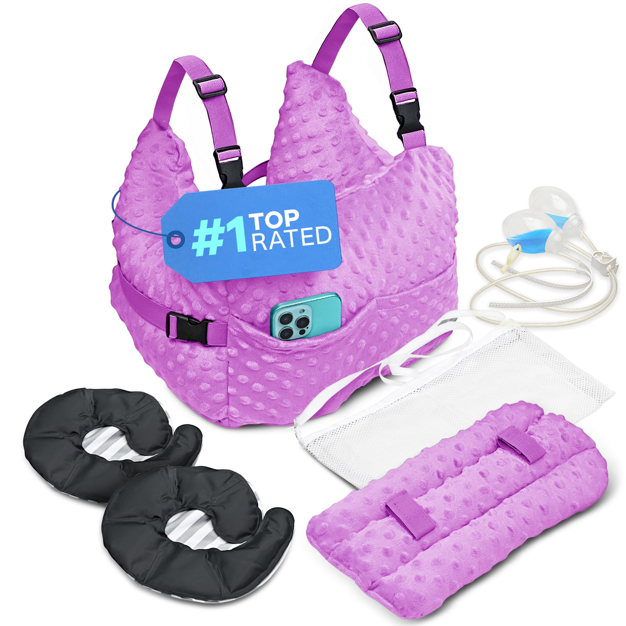 Zomaple Mastectomy Recovery Pillow Bundle