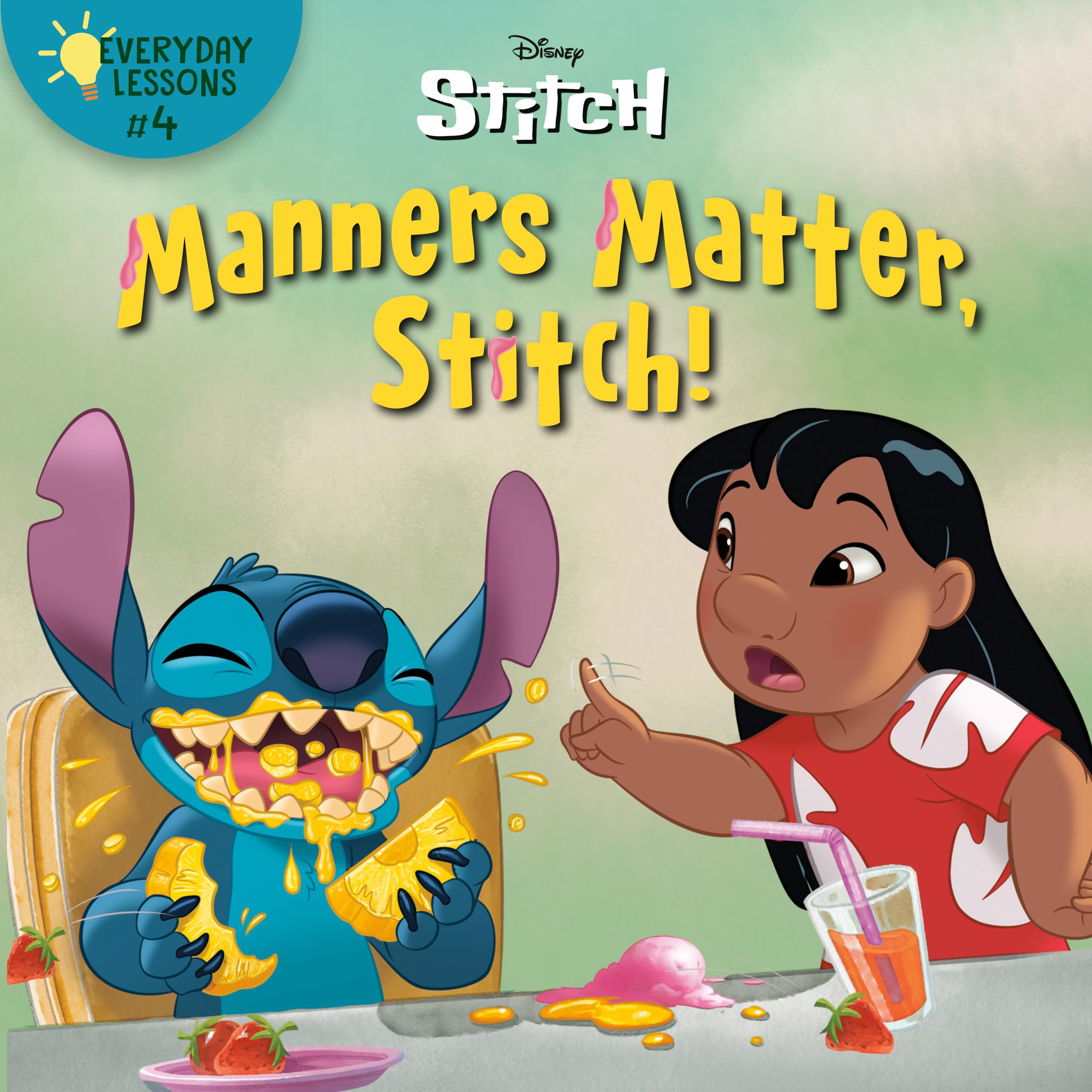 Cover of Everyday Lessons #4: Manners Matter, Stitch! (Disney Stitch) (Pictureback)