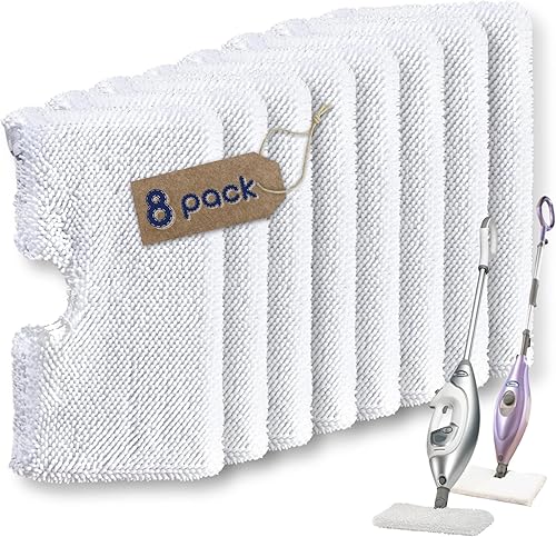 Vista 10 de Almohadillas de repuesto para mopa de bolsillo a vapor Flammi para Shark serie S3500 S3501 S3601 S3550 S3901 SE450 S3801CO S3601D S2901 S2902