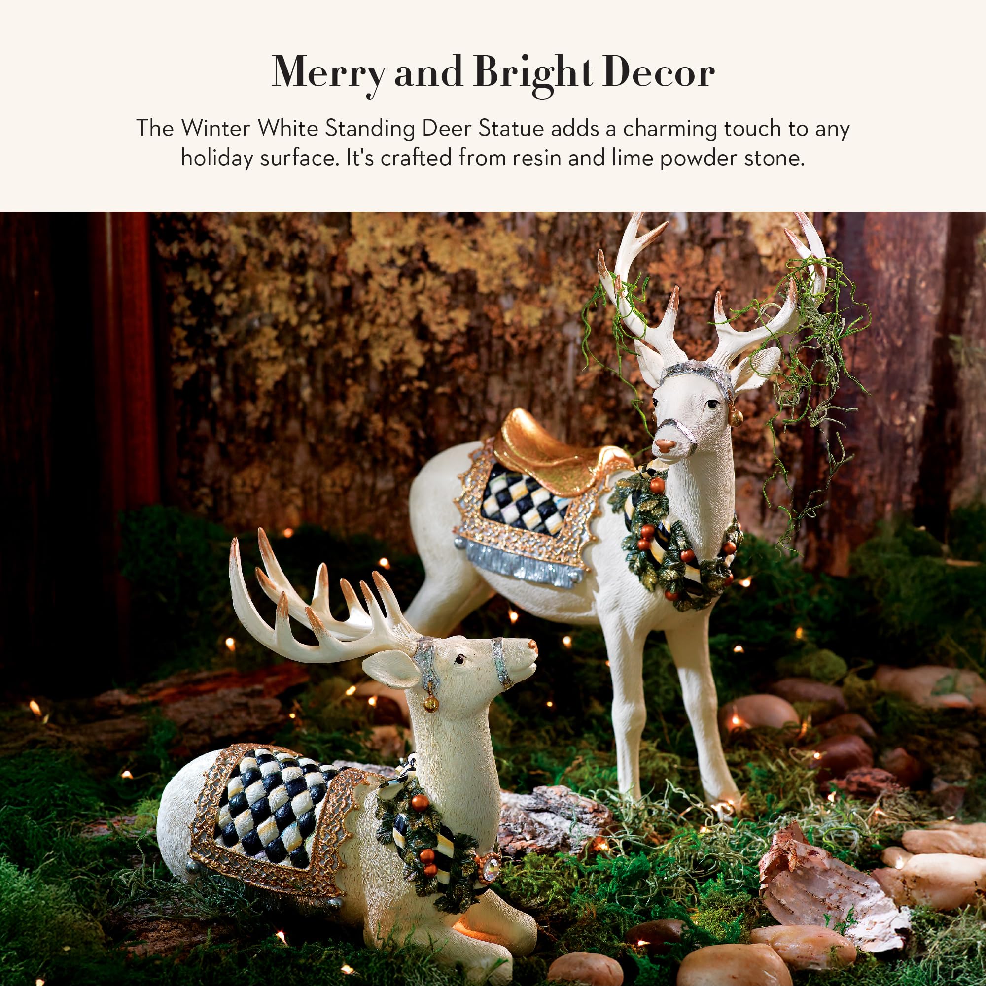 Déco de Noël 'Renne à bascule' - MeliMelo