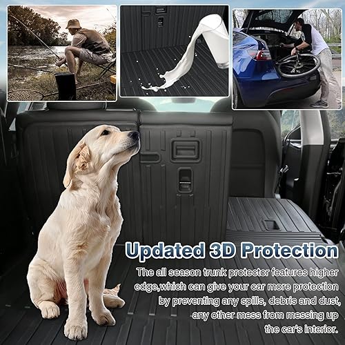 Vista 62 de KUST Tapete de maletero personalizado para Toyota GR Supra 2020-2024 2025, accesorios de carga para todo tipo de clima, tapete de suelo de maletero