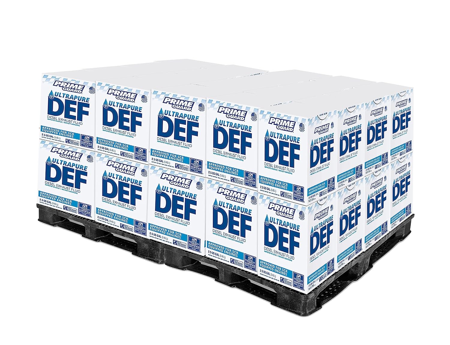 (40 Pack) - Prime Diesel Exhaust Fluid DEF 2.5 U.S. Gallon Boxes, (100 Gallons Total)
