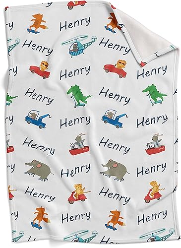 Mantas de bebé personalizadas para niños con nombre, mantas de bebé personalizadas, regalos personalizados para niño recién nacido, manta de bebé de