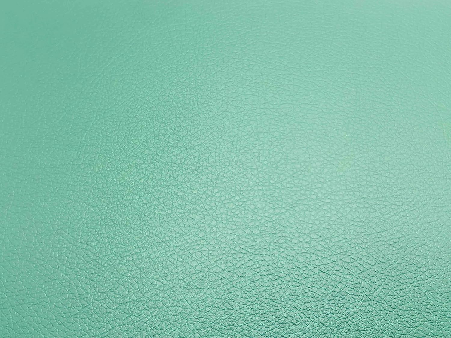 Leather Table Mats, Set of 6 Leather Placemats, Classic Reversible Design, Non-Slip Heat Resistant Kitchen Table Mats for Kitchen Dining Table Supplies (Green)