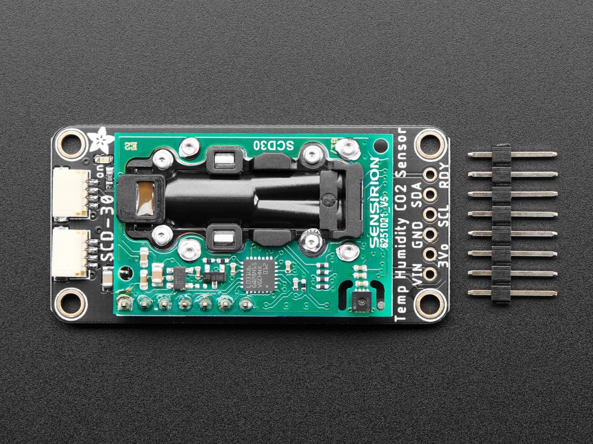 Adafruit SCD-30 NDIR 4867 STEMMA QT/Qwiic Sensor de CO2 y humedad
