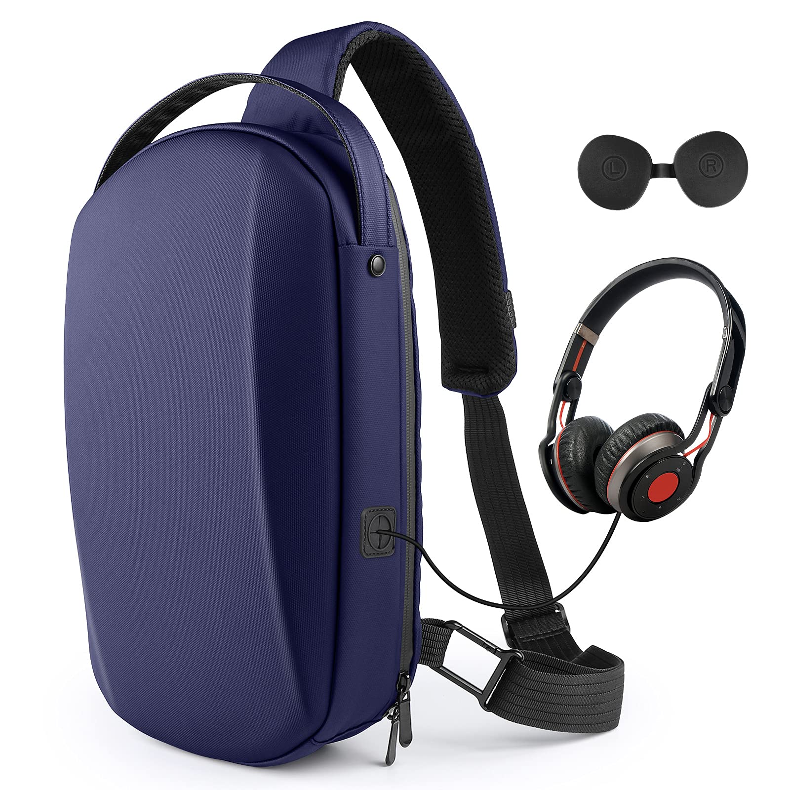 Oculus Quest 2 Case, Latest Upgrade Multi-Function Quest 2 Case Travel Case for Oculus Quest 2 Vr He