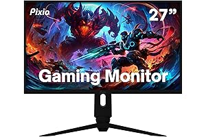 Pixio P277 PRO 1440P 165Hz 1ms Fast IPS Gaming Monitor 27 Inch