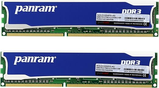 Amazon Cfd販売 デスクトップpc用メモリ Pc 17000 Ddr3 2133 4gb 2枚 240pin Dimm 無期限保証 Panramシリーズ W3u2133hps 4g シー エフ デー販売 パソコン 周辺機器 通販