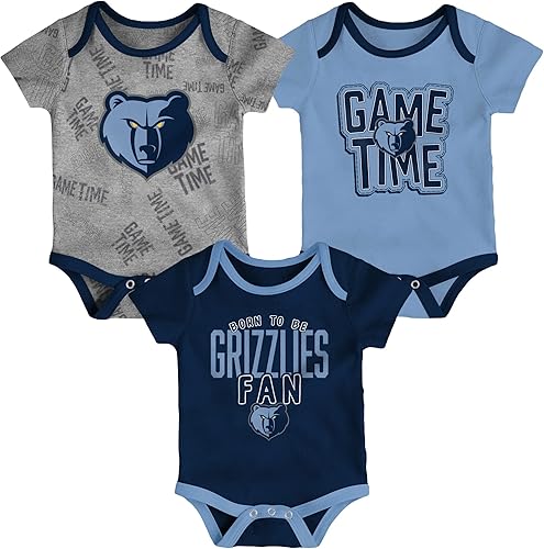 Miniatura 6 de Outerstuff NBA - Conjunto de 3 piezas para recién nacidos