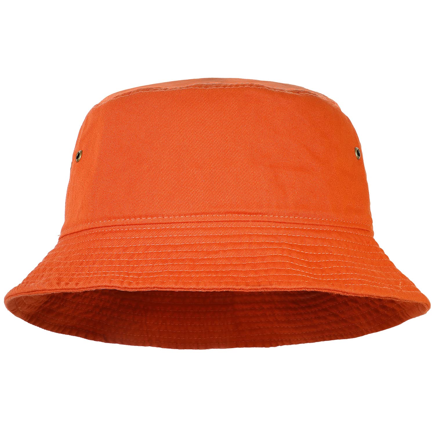 Falari Men Women Unisex Cotton Bucket Hat 100% Cotton Packable for Travel Fishing Hunting Summer Camp