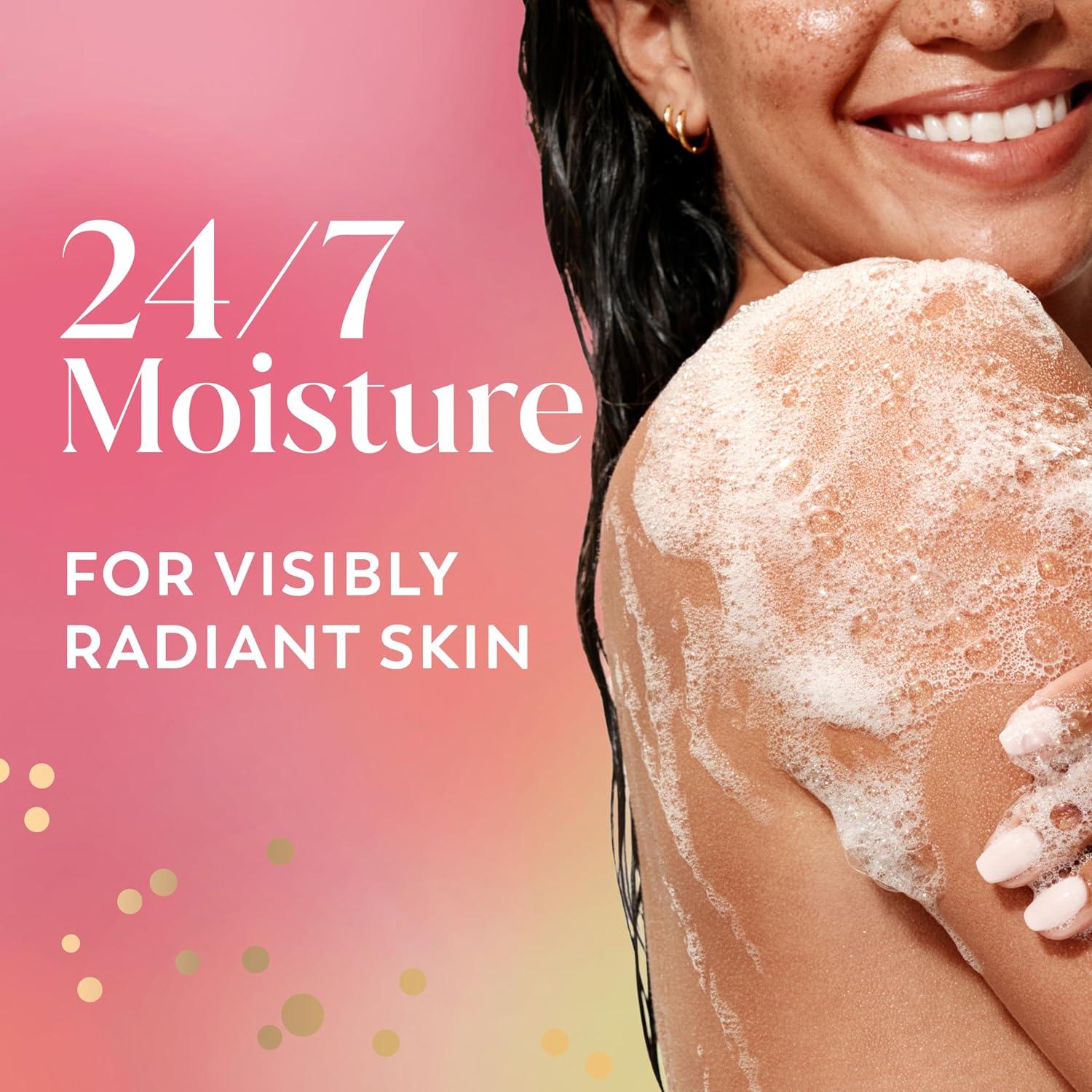 Olay Body Wash for Women, Intensely Hydrating, Pro-Hyaluronic Acid Serum Complex, Renews Moisture, Vitamin B3 Lameller Technology, For All Skin Types, Melon Spritz Scent, 20 fl oz