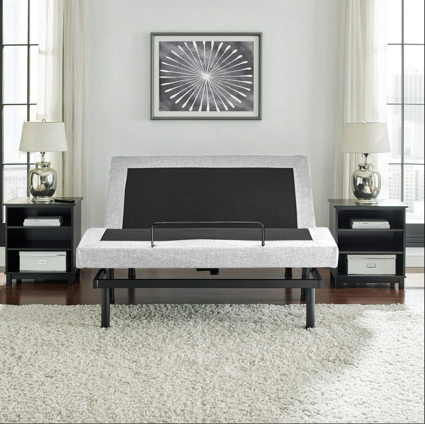 Buy IRVINE HOME COLLECTION King Adjustable Bed Base, Zero Gravity, Anti