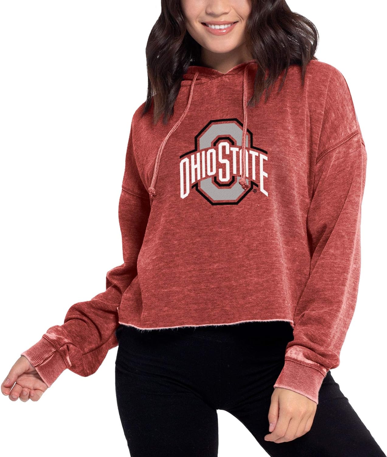 chicka-d NCAA womens Campus Cropped Hoodie