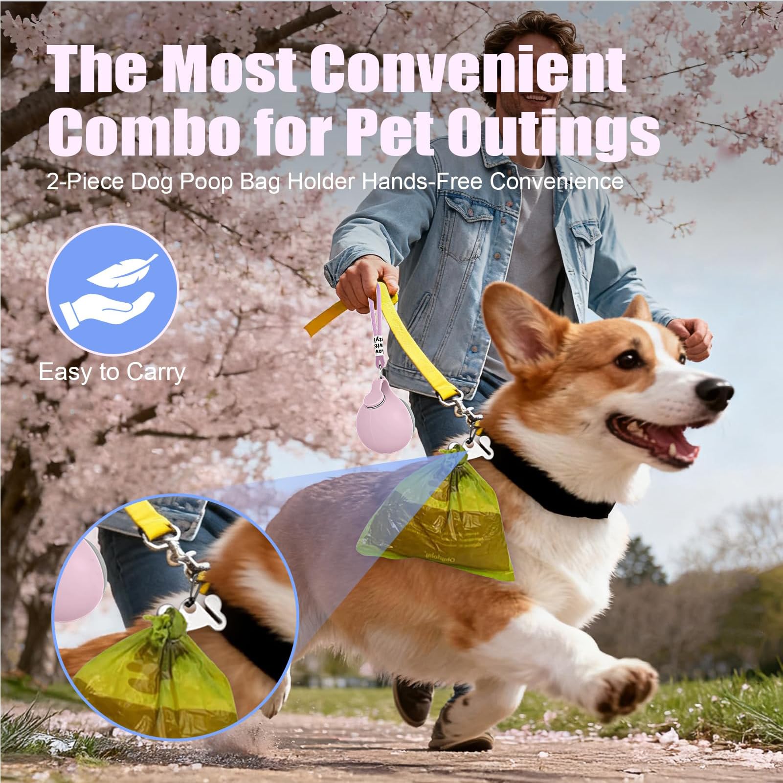 Borraccia Cane Portatile, 285ml Borraccia Per Cani Portatile, Borraccias Cane Con Ciotola Silicone, Borraccias Da Viaggio Compatta E A Tenuta Stagna Per Cani (Rosa) - 3