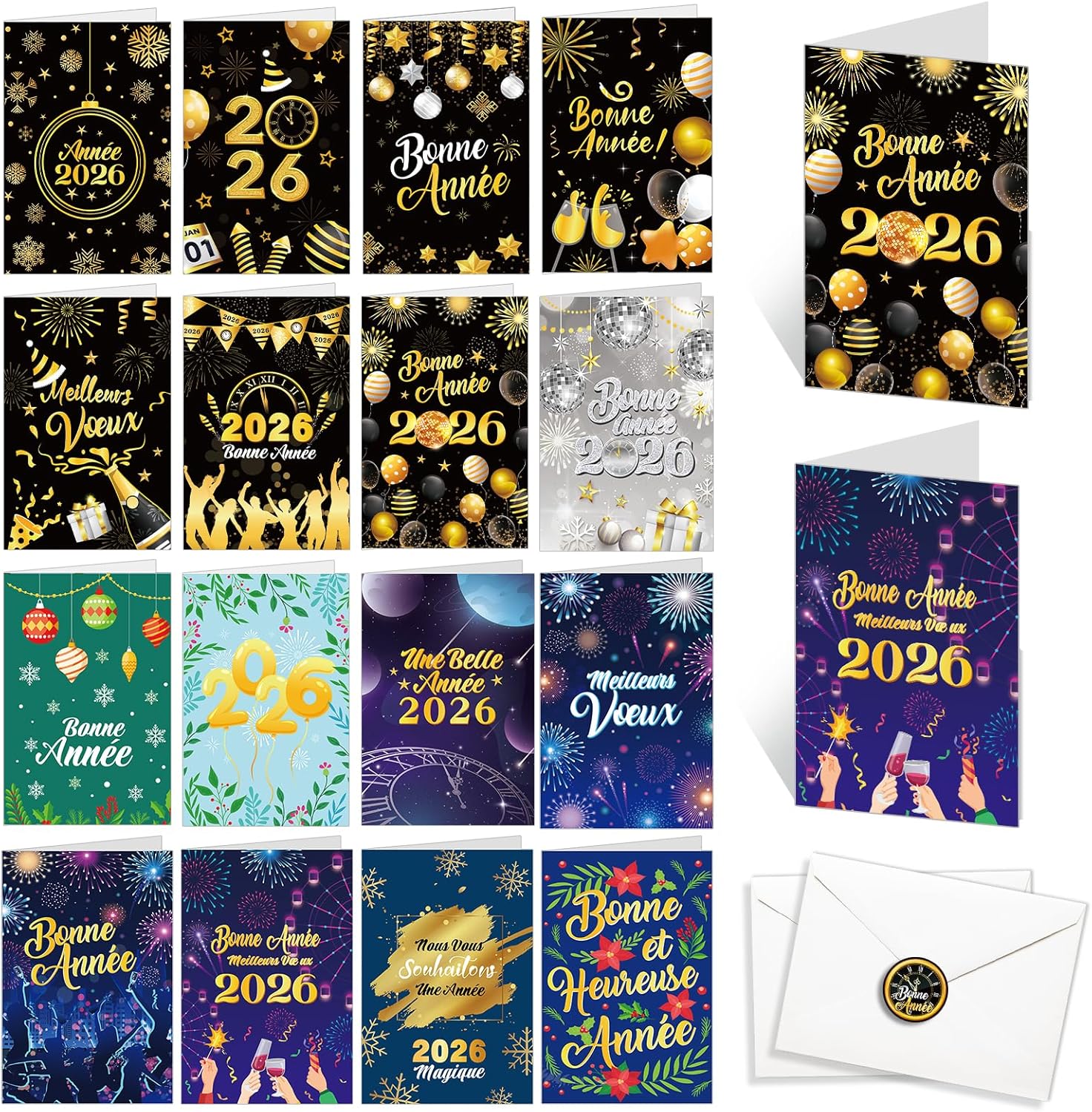 Sticker « Fournitures de fête du Nouvel An 2023 Bonne année 2023 », par