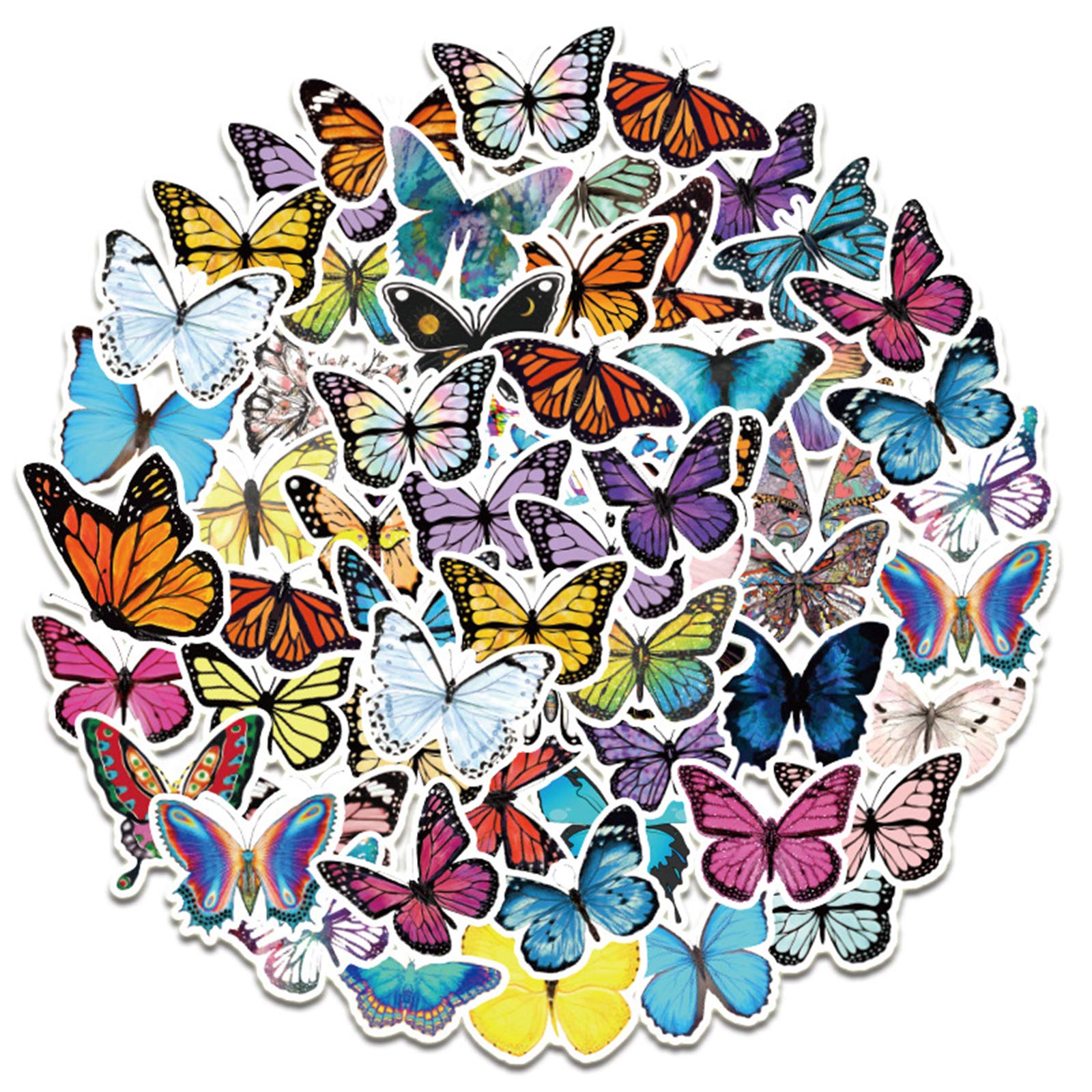 Buy Eseres Cute Butterfly Stickers for Water Bottles Waterproof