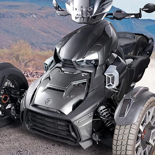 Miniatura 8 de A & UTV PRO Panel de fibra de carbono para Ryker, Hood Scoop para Can-Am Ryker & Ryker Rally Edition 2019-2024, puede am ryker 600 900 accesorios,