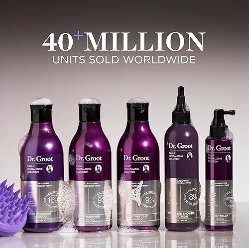 Miniatura 9 de Dr. Groot Set de champú y acondicionador espesante para la pérdida del cabello - Resultados clínicos con biotina y romero para adelgazamiento del