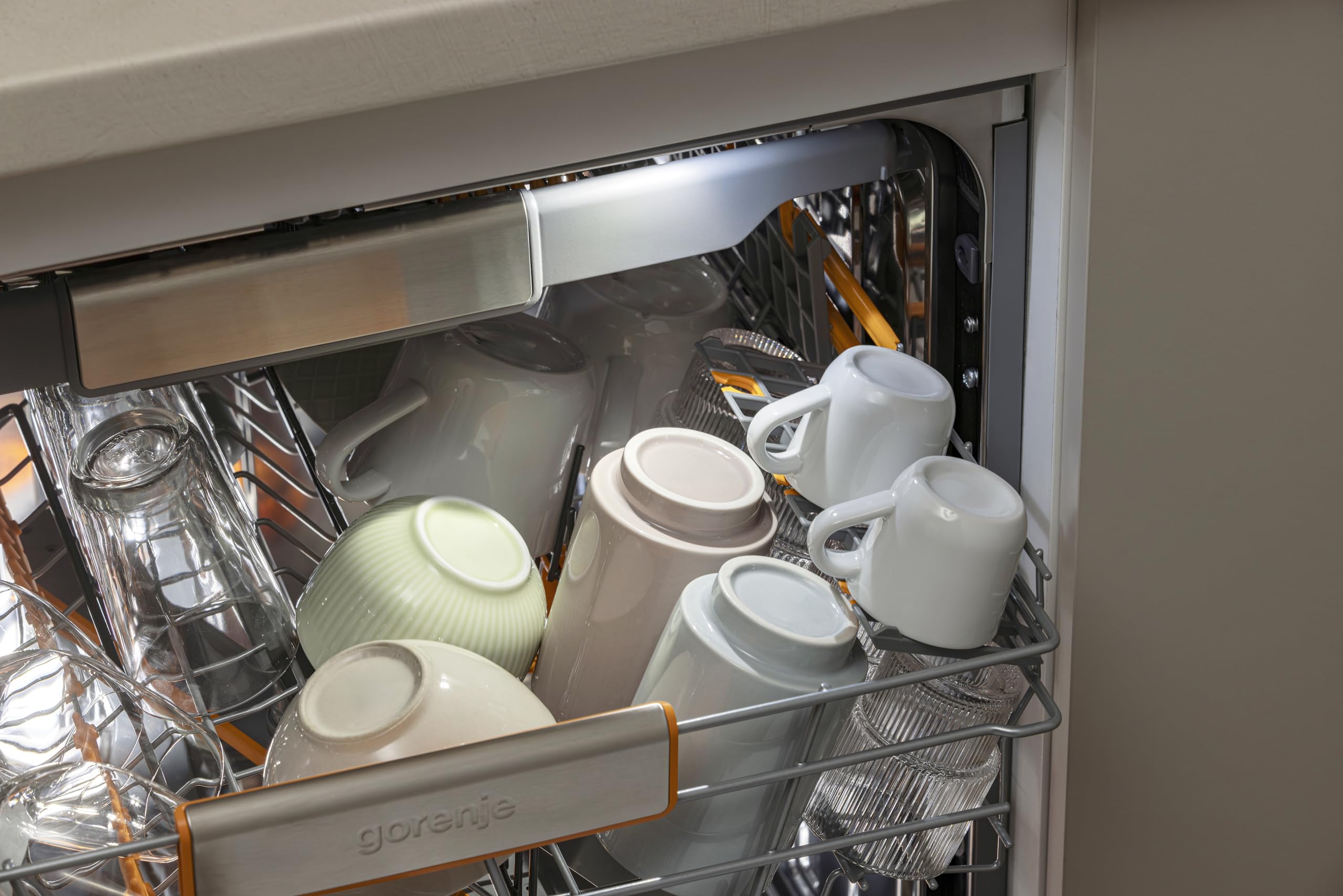 Gorenje ULTRA16BWIFI Geschirrspüler Einbaugerät 60 cm breite 16 Maßgedecke 7 Programme ConnectLife EEK: B