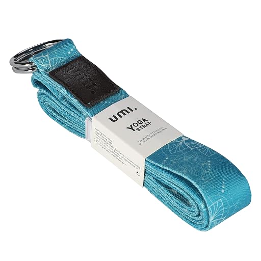UMI Yoga Strap with Blue Mandala Print