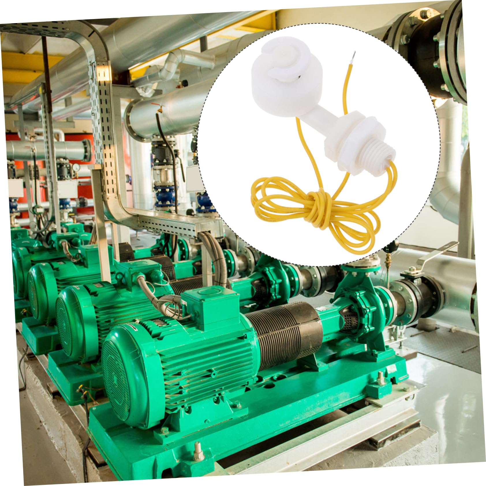 FUNOMOCYA Float Switch Water Level Float Level for Water Tank Pond Float Sensor Water Tank Float Sensor Tank Water Level Indicator Pool Tank Float Ball Pp