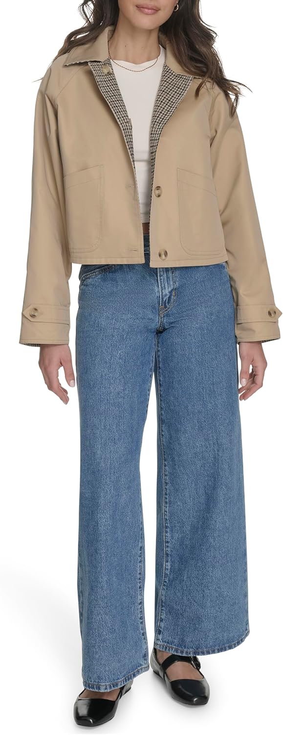 Levi's Women's Reversible Short Trench - Image 9