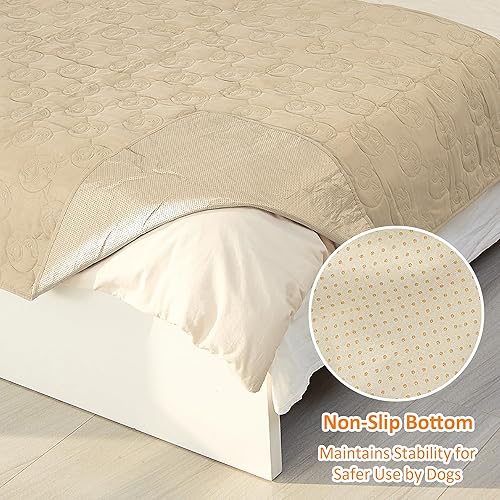 Miniatura 2 de Kritter Planet Funda antideslizante para sofá para mascotas, funda impermeable para cama de perro, lavable y protector de muebles para perros y gatos