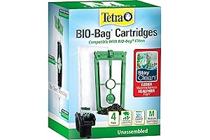 Tetra 41001 Stay Clean Bio-Bags for Medium Sized Aquariums