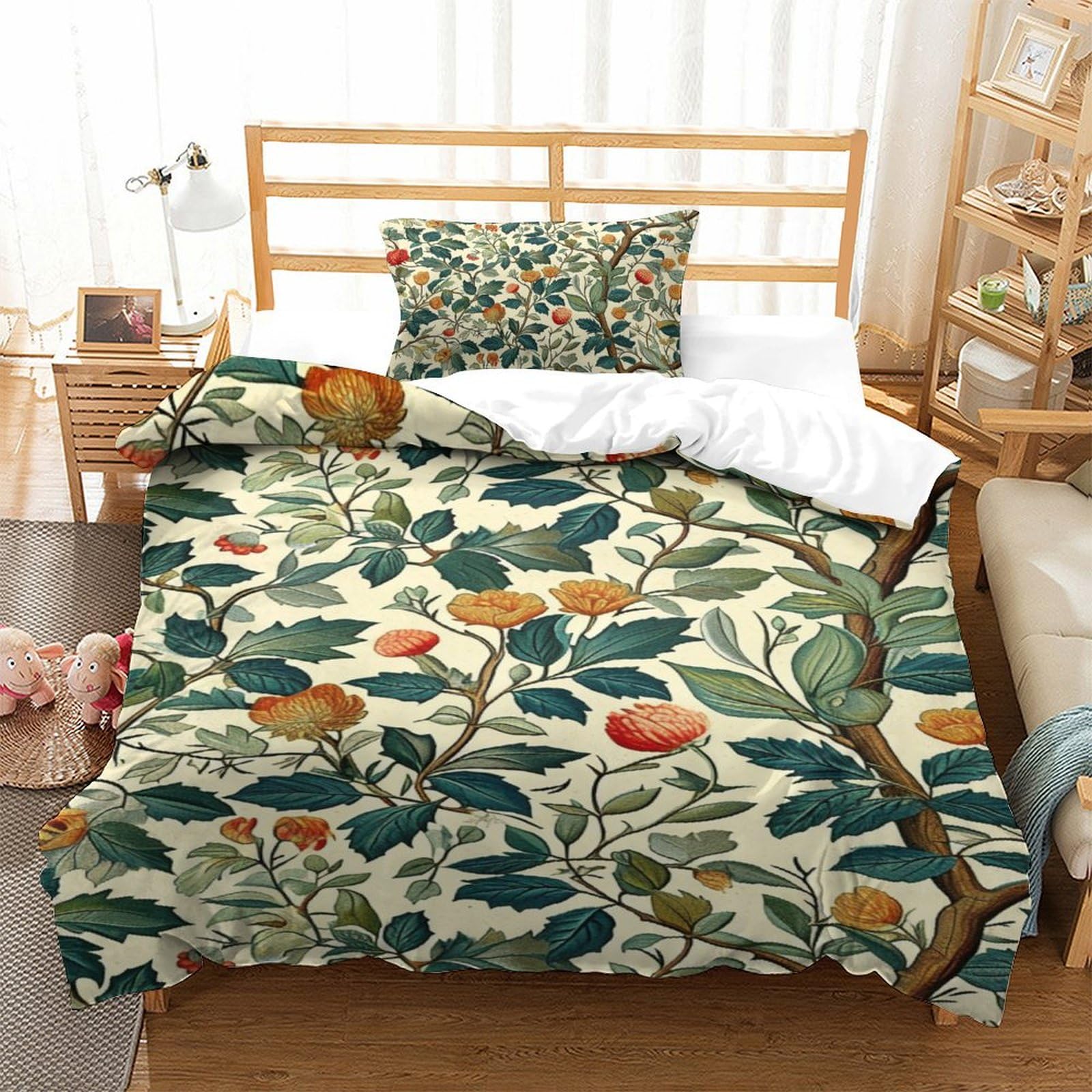 Housse de couette 135x200 microfibre 3D parure de lit enfant