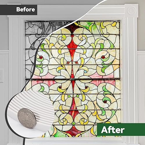 Miniatura 5 de JSIWOTH Moldura de 525 pies para despegar y pegar moldura impermeable blanca para paredes bordes marcos de ventanas azulejos de salpicaduras ribete