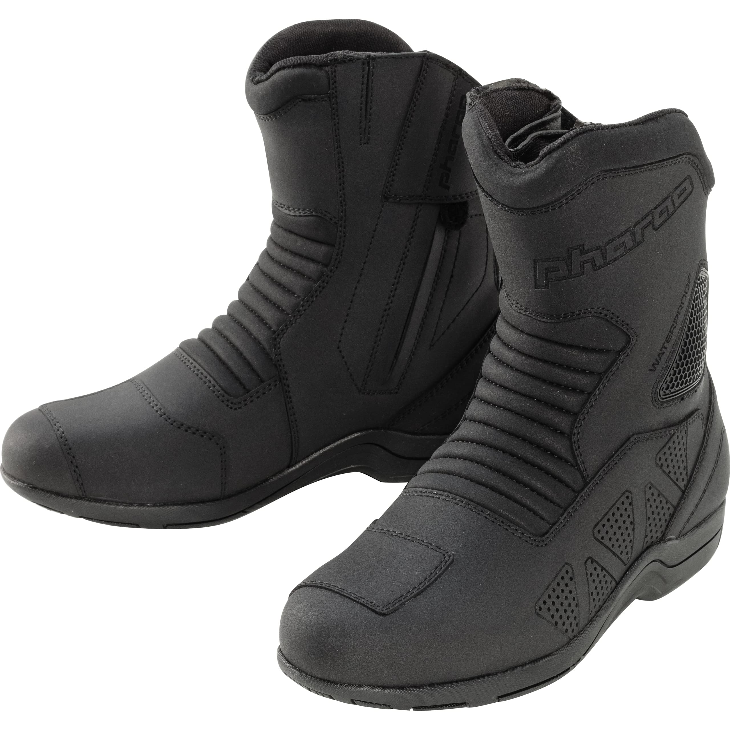 Pharao Kenai WP Motorradstiefel Kurz – Wasserdicht – Mikrofaser