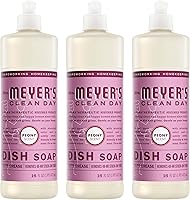 Vista 45 de Mrs. Meyer's Clean Day - Detergente líquido para platos, aroma a romero, paquete de 6 unidades, 16 fl oz