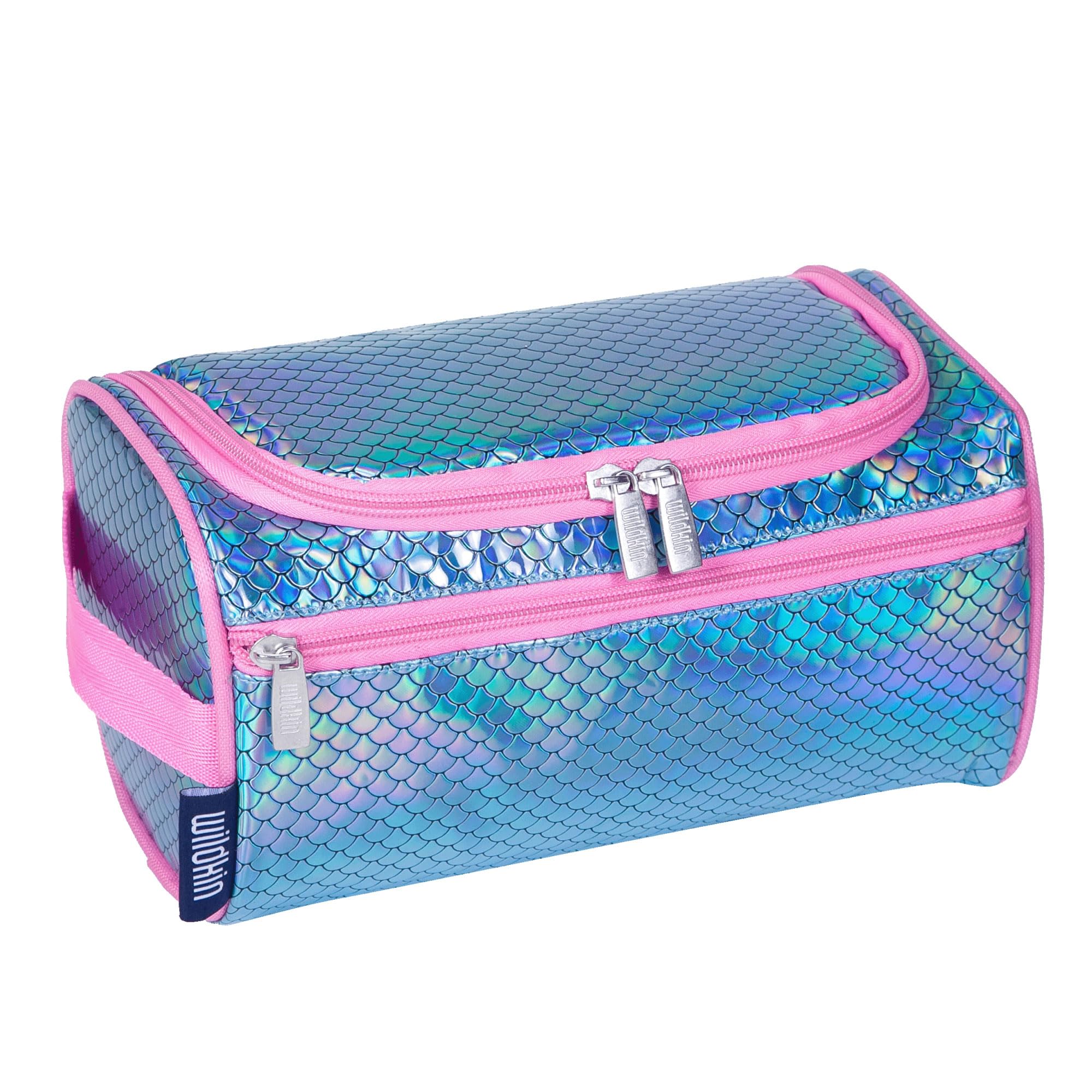 Wildkin Neceser para niños, niñas y adultos, bolsas de aseo medidas 9.5 x 5 x 5 pulgadas, multifuncional, espaciosa e ideal para bolsa de viaje de fin de semana o de noche, sin BPA