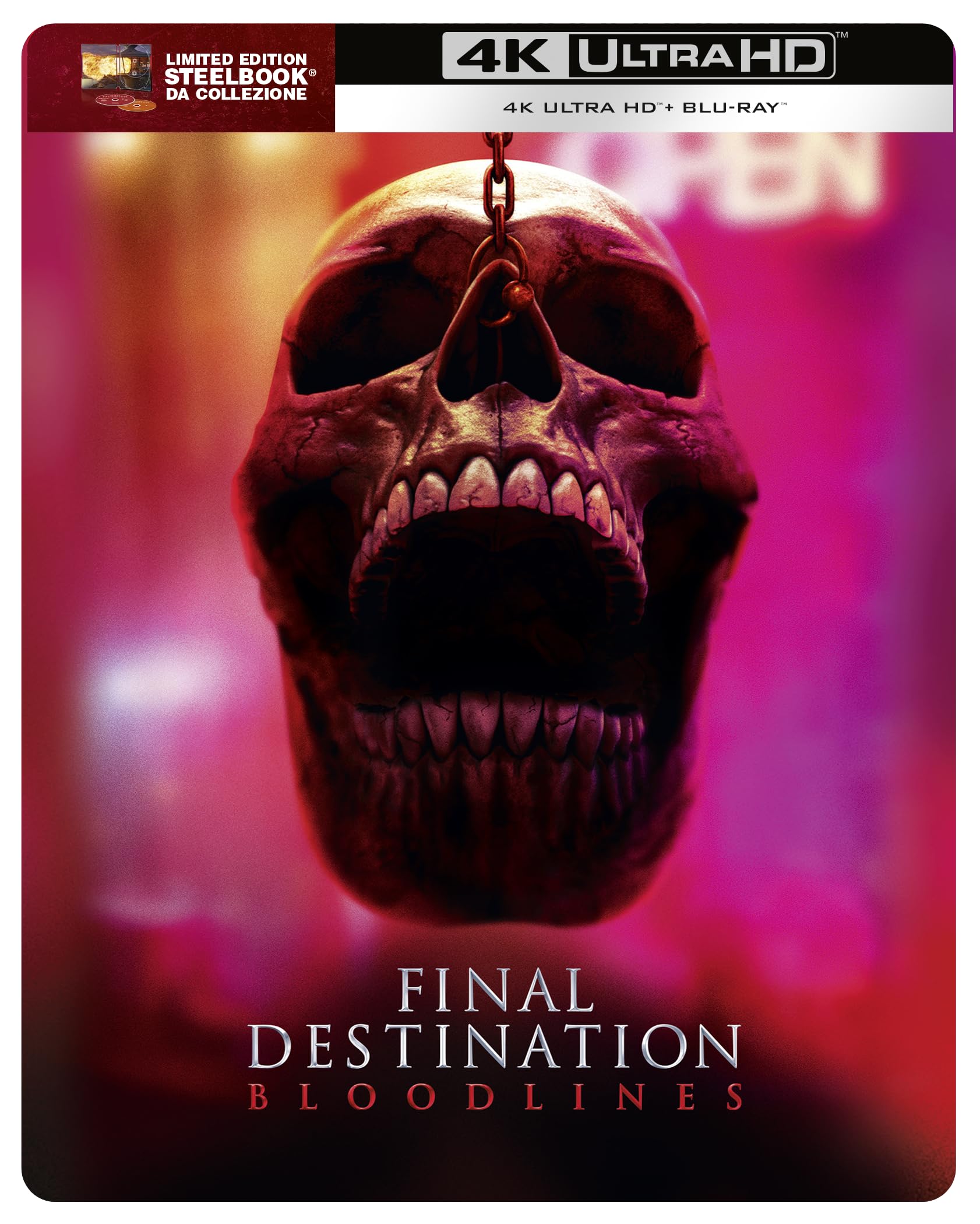 FINAL DESTINATION BLOODLINES Steelbook 1 'Teaser' (4K Ultra HD + Blu-ray)