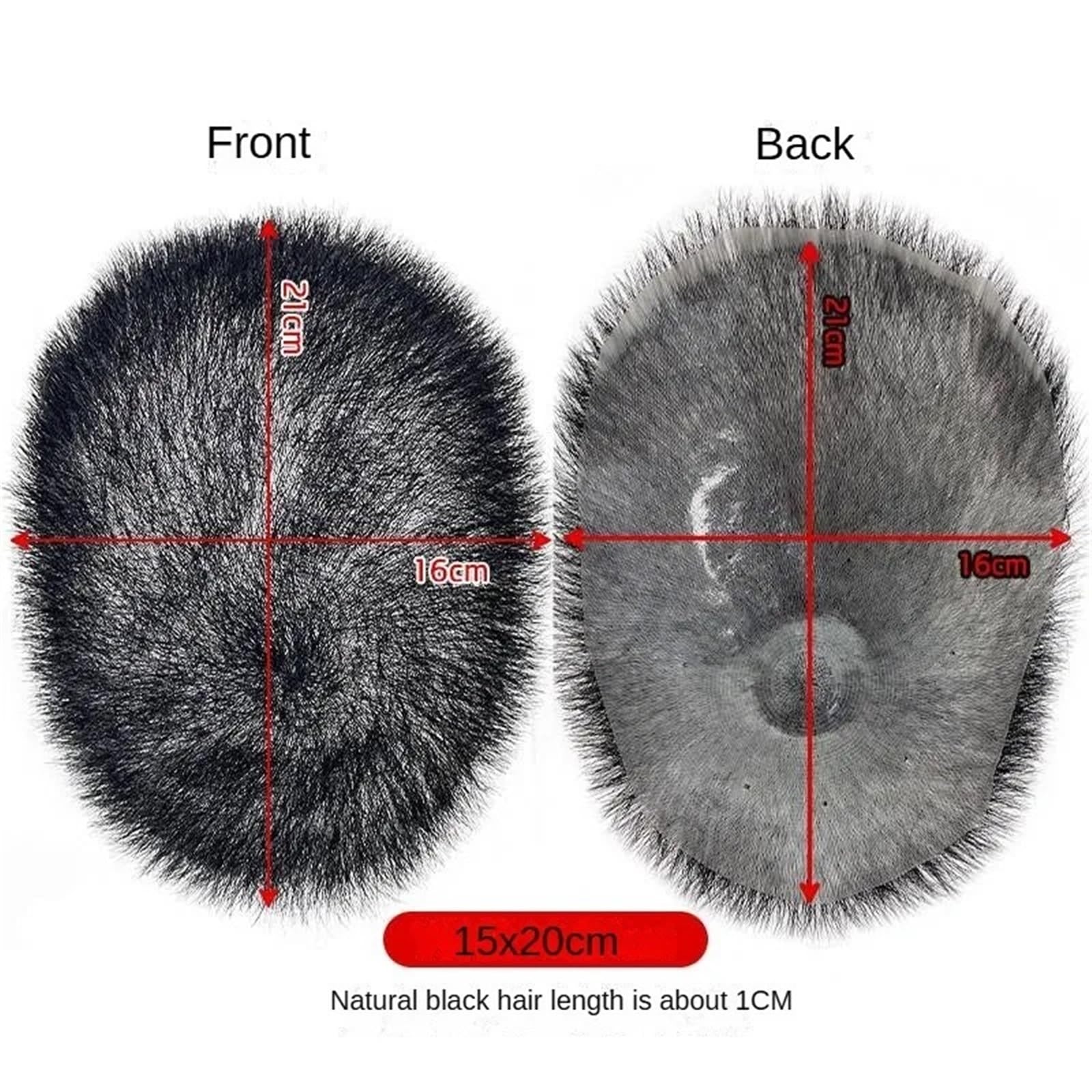 Włosy z ludzkich włosów z ludzkich włosów, bardzo cienka skóra
