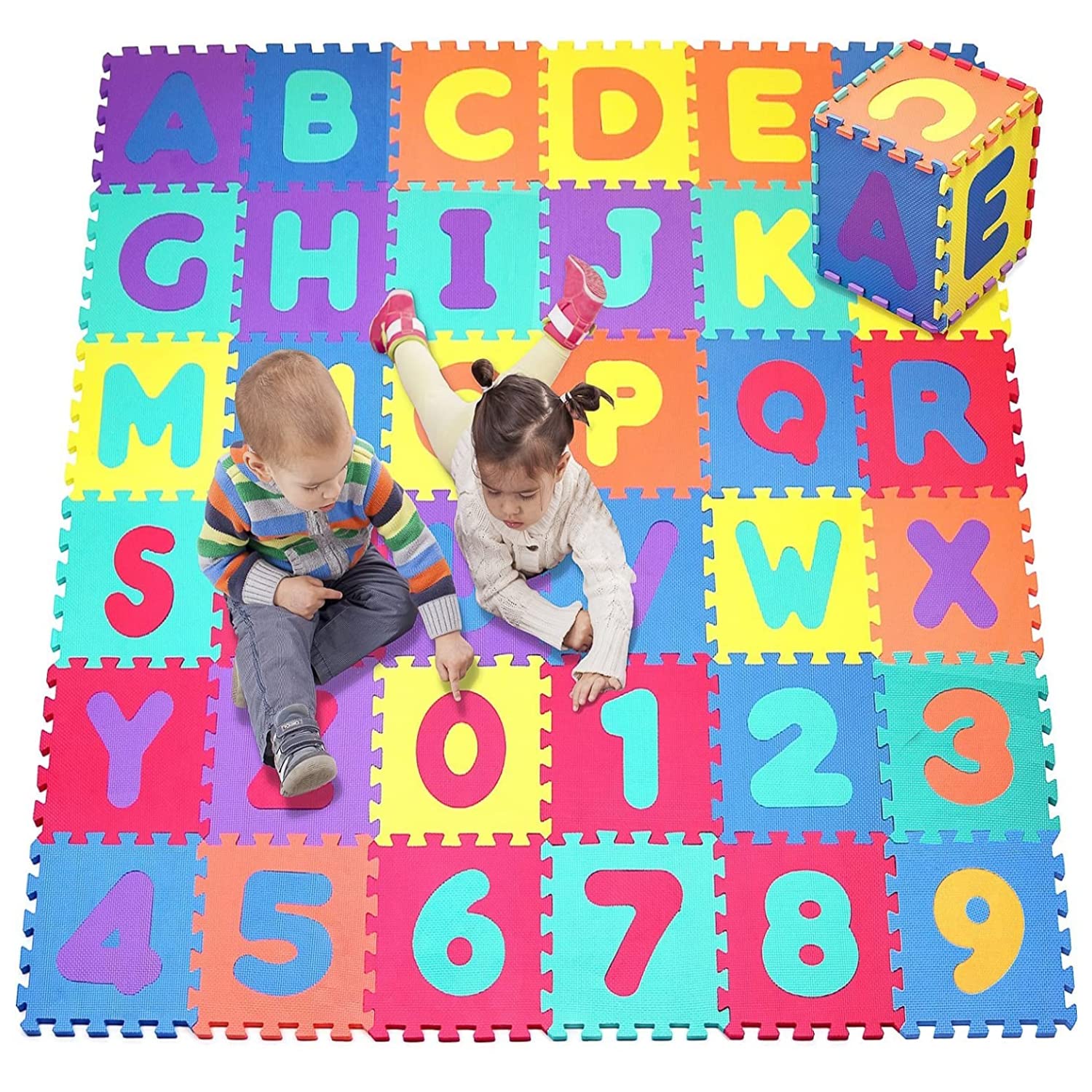 Buy Metreno 8mm Thickness Interlocking Play Mat for Kids Baby Puzzle