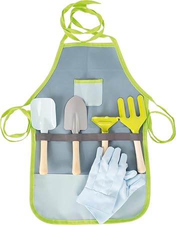 small foot Tablier de Jardinier et Outils Ergonomiques en Bois