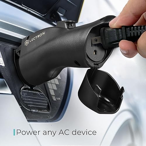 Miniatura 3 de Lectron V2L Adaptador de vehículo a carga compatible con Hyundai Ioniq 5/6 y Kia EV6 (negro)