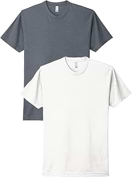 Next Level Men's Cotton Blend T-Shirt - Multipack (2-Pack, S