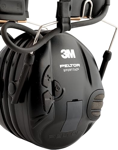 3M MT16H210F-478-RD Cuffia di Protezione, Pieghevole, 26 dB, Rosso - 3