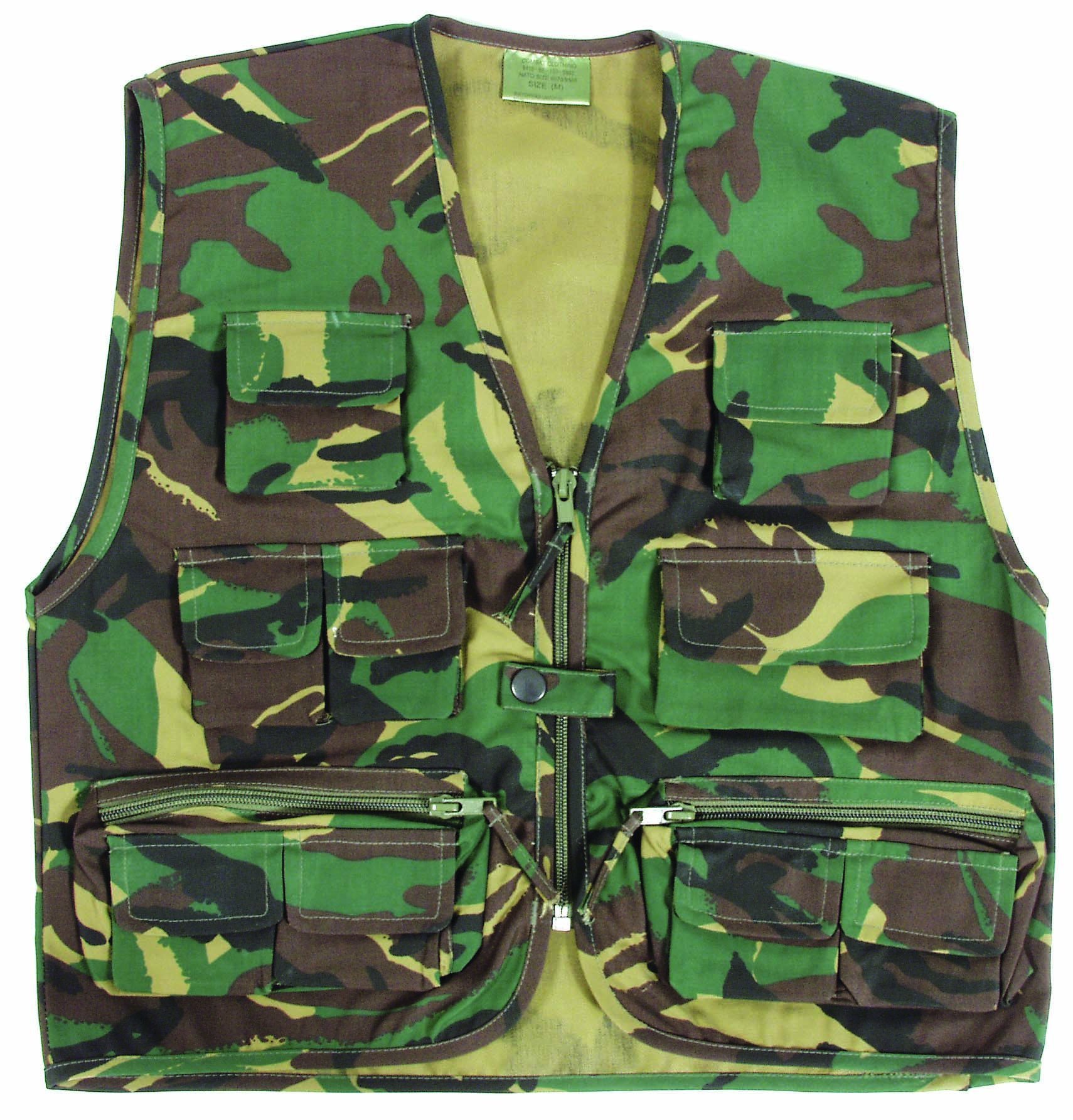 Mil-Com Kids British DPM Camo Soldier 95 Style Utility Action Vest - Small