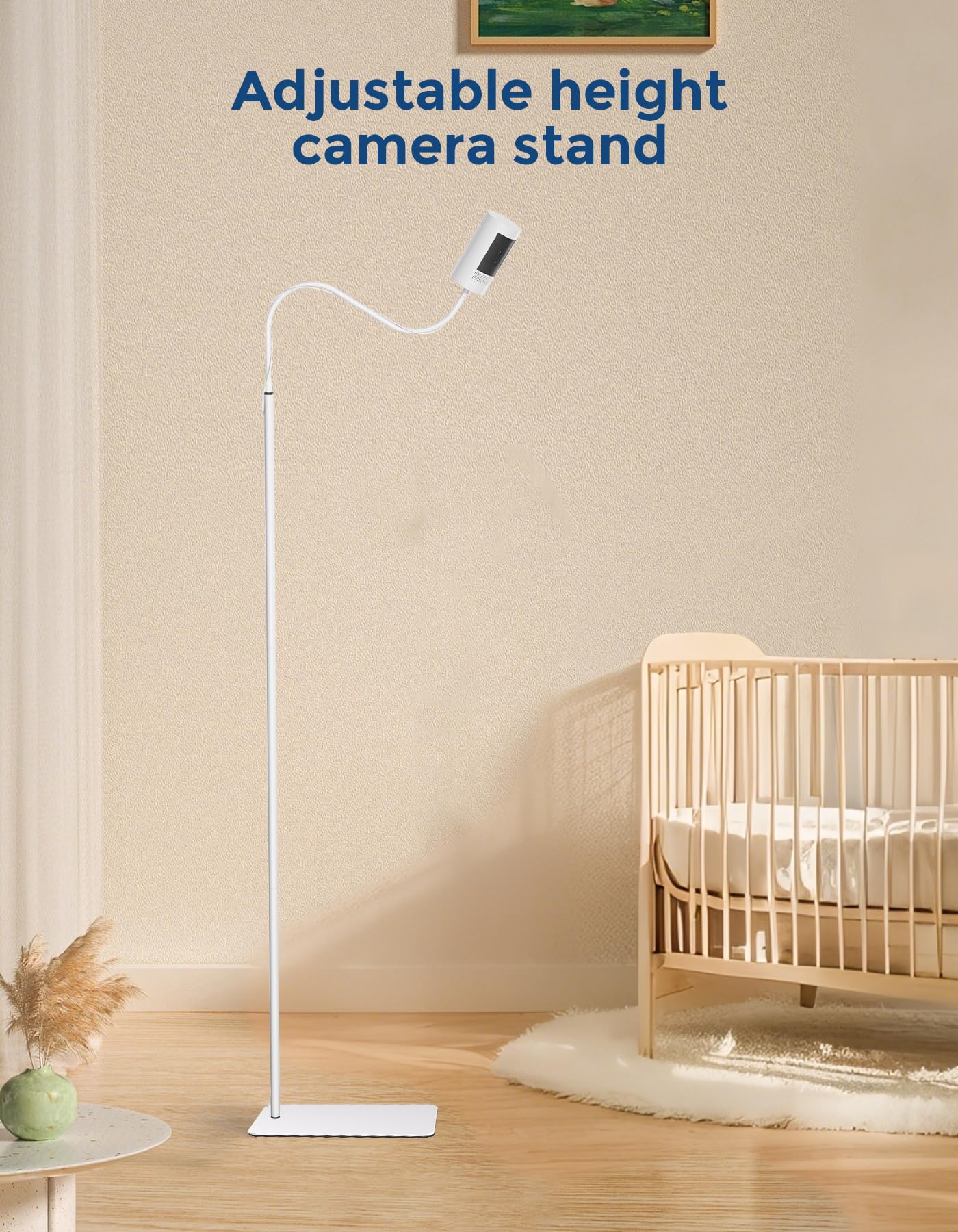 Supporto per fotocamera per bebè, supporto universale per fotocamera da bambino, altezza regolabile, 90 – 170 cm, supporto per supporto per videocamera per bambini / telecamera di sicurezza