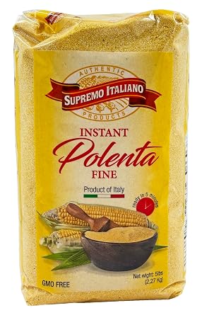 Supremo Italiano Fine Instant Polenta | GMO Free | 5 lbs