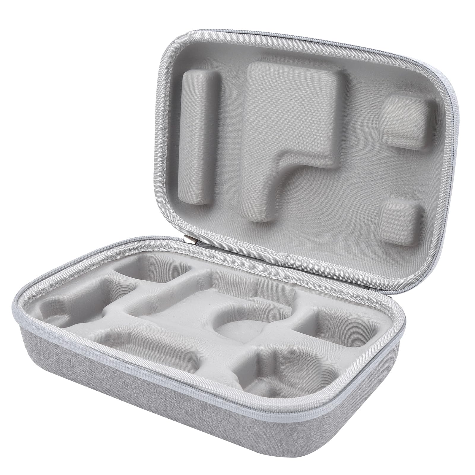 Custodia Rigida per One R Action Camera Borsa di Stoccaggio Durevole Custodia Protettiva Antiurto per attività All'aperto Grigio