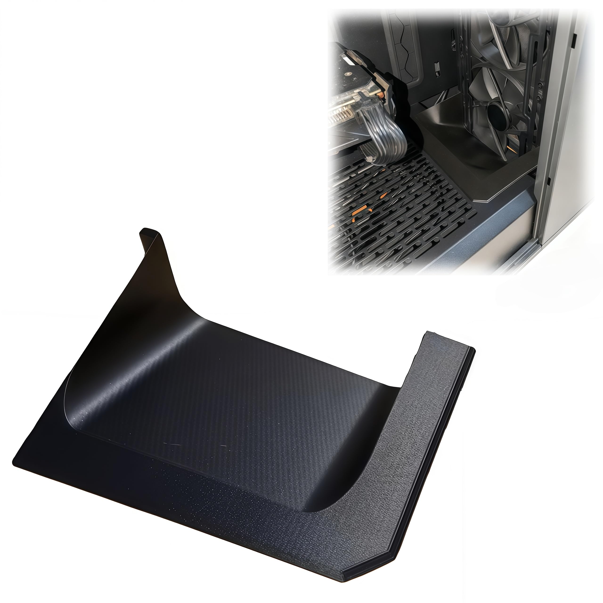 Airflow Duct Fan Shroud for Fractal fit North – Compatible with AMD fit Ryzen 7 7800X3D, Enhance