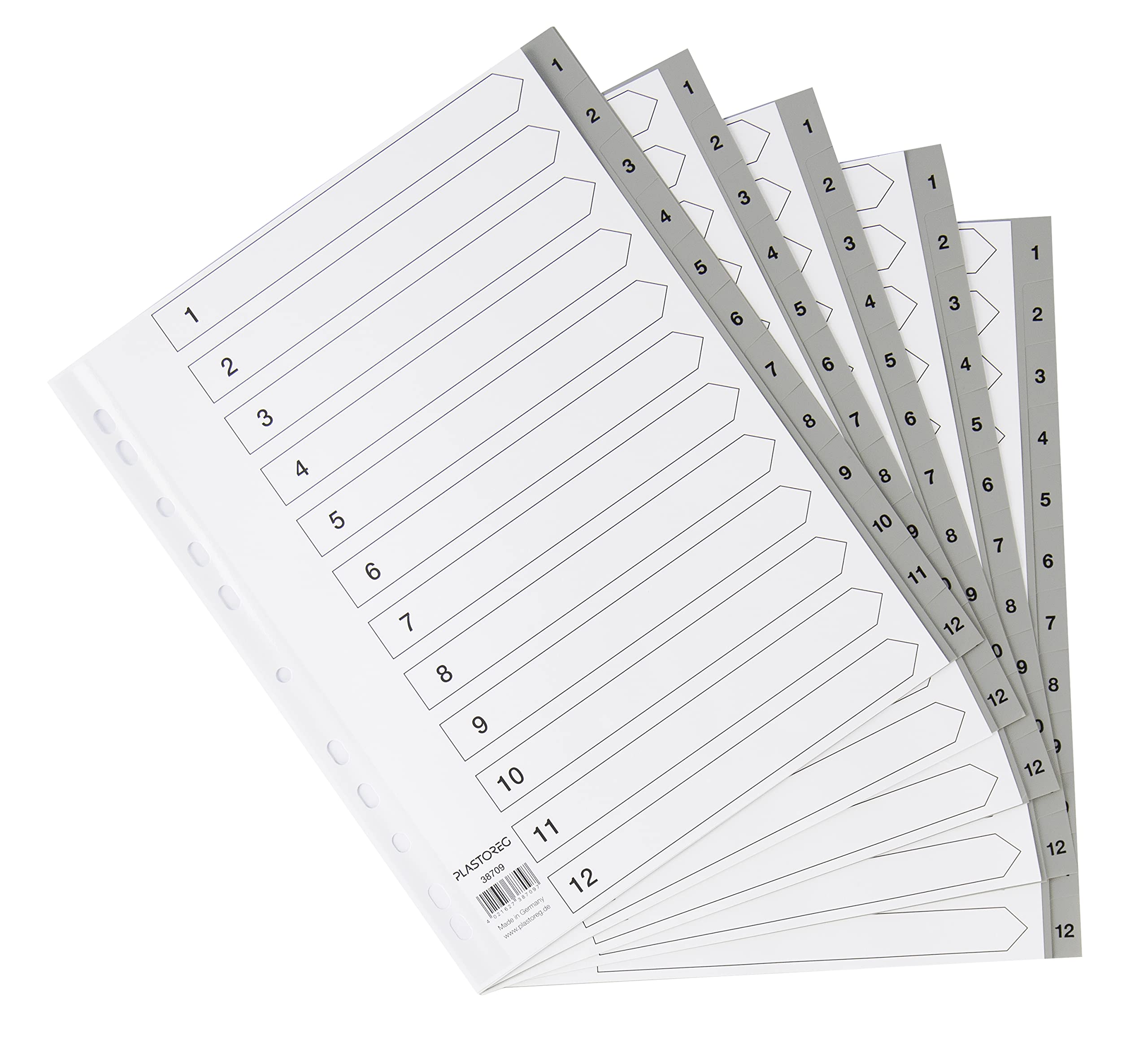 Set Divisori XXL Per Raccoltori - 12 Pezzi A4+ In PP Colorato, Made In Germany - Foto 8