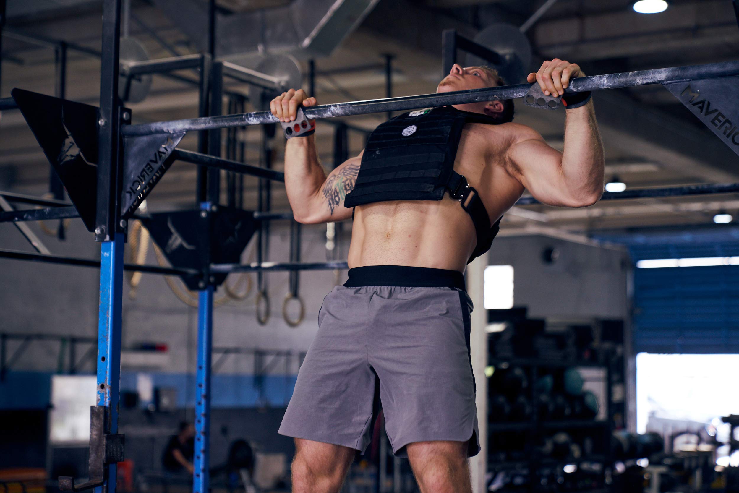 Bear KompleX 3 Hole Carbon Hand Grips for Gymnastics, Crossfit, Pullups, Weightlifting. WODs