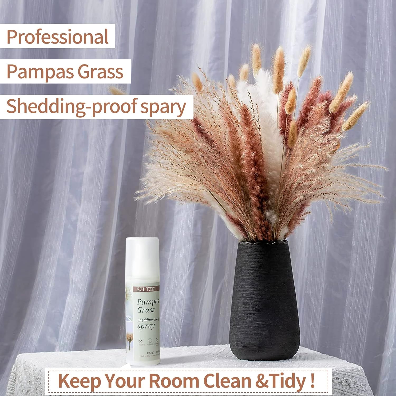 Buy 2 Pack Pampas Grass SheddingProof Spray with Fragrance Smell